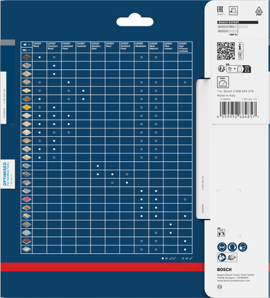 Bosch EXPERT Wood akuga ringsae tera pakend, 190 mm T48.